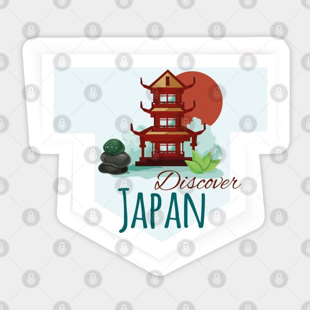 Japan Travel Sticker by imshinji